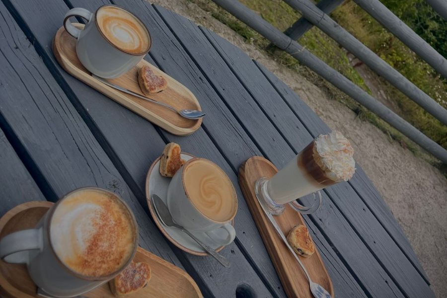 coffee at the brynffynon